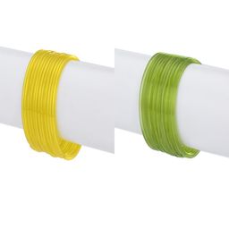 1ST TIME Set Of 24 Yellow Alloy Bangles-picture-47