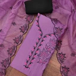 KALINI Embroidered Unstitched Dress Material-picture-16