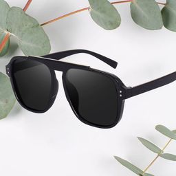 Peter Jones Eyewear Unisex Aviator Sunglasses with UV Protected Lens-27