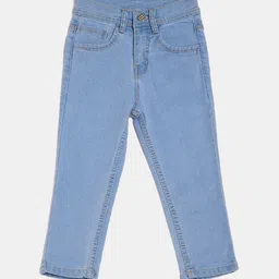 A-Okay Girls Slim Fit High-Rise Light Fade Jeans-image-63