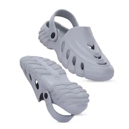 Vellinto Men PU Self Design Clogs image 4