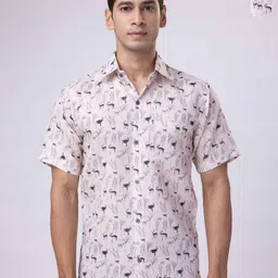 Big Bunny Men Pack Of 2 Printed Casual Shirt-image-87
