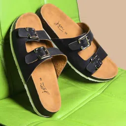 JM Looks Women Open Toe Flats with Buckles-image-39