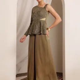 Miss Chase Basic Jumpsuit with Embellished image 3