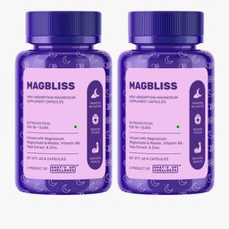 What's Up Wellness Set Of 2 High Absorbption Magnesium Supplement Capsules - 60 Pcs Each-picture-42