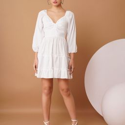 Chemistry Crepe Fit & Flare Dress-image-40