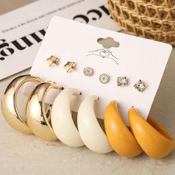 Arzonai Contemporary Studs Earrings-picture-18