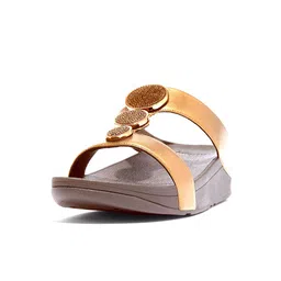 fitflop Women Leather Wedge Sandals-image-6