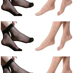 Women Solid Ankle Length-image-13
