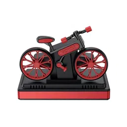 AUGEN Solar Bicycle Design Rotating Car Air Freshener-10