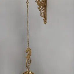Exotic India Textured Hanging Pooja Diya-image-29
