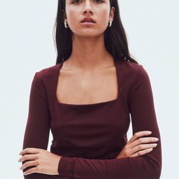 H&M Women Long-Sleeved Microfibre Top-picture-9