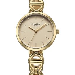 Titan Raga Women Dial & Bracelet Style Straps Analogue Watch 95353YM01 Rose Gold-12