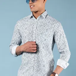 V-Mart Men Printed Spread Collar Regular Fit Casual Shirt-image-18