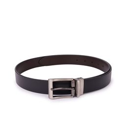 Elite Crafts Men Leather Tang Reversible Buckle Formal Belt-image-70