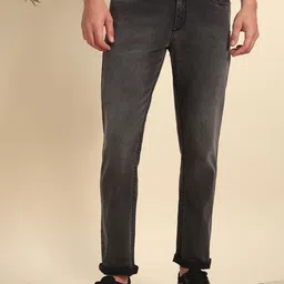 VOGAAN Men Classic Regular Fit Mid-Rise Stretchable Cotton Jeans-image-19