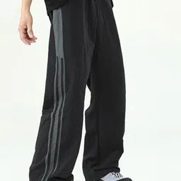 StyleCast Men Colourblocked Printed Mid-Rise Original Trousers-picture-26