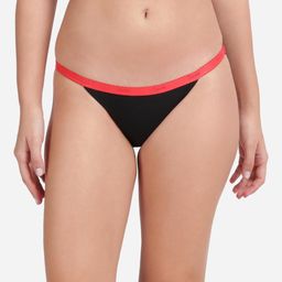 Envie Black Low-Rise Bikini Briefs-image-39