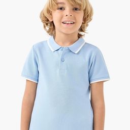 Juniors by Babyshop Boys Polo Collar Applique T-shirt-image-91