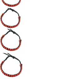 Dynamic Retail Global Men Set of 4 Stainless Steel Wraparound Bracelet-image-82