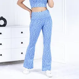 Mlada Women Flared Lint Free Trousers-image-92