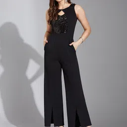 Life With Pockets Basic Jumpsuit with Embellished-picture-15