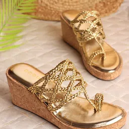 Anouk Ethnic Wedge Sandals-40