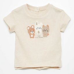 KIABI Boys Graphic Printed Pure Cotton T-shirt-image-55