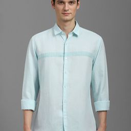 Louis Philippe Sport Men Slim Fit Opaque Colourblocked Casual Shirt-picture-27
