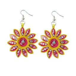 Adornity Women Beige Earrings-image-46
