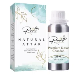 THE RUPAWAT Perfumery House Premium Kesar Chandan Natural & Alcohol Free Attar - 50ml-image-85