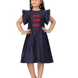 BAESD Flutter Sleeve Fit & Flare Dress-49