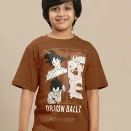 Kids Ville Boys Printed Pure Cotton Oversized Tshirts-picture-32