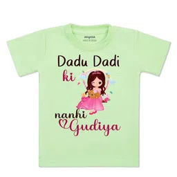 Arvesa Kids Typography Printed Applique T-shirt-picture-38