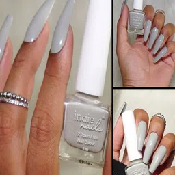 indie nails Indie Nail Set Of 5 Long Lasting Glossy Nail Polish With Mini Filer & Potli - 5 ml Each image 4