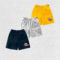 KidBee Unisex Kids High-Rise Outdoor Shorts-picture-17