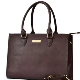 FOR THE BEAUTIFUL YOU PU Structured Satchel image 3