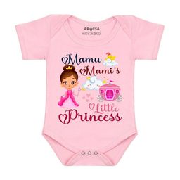 Arvesa Mamu Mami Little Princess Printed Bodusuit-image-95