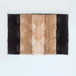 RJVT Brown Microfibre 1400 GSM Bath Rugs-picture-6