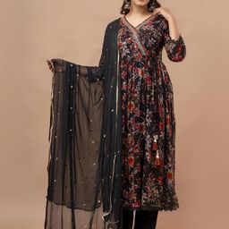 VIPY HANGER Women Viscose Rayon Kurta Sets-image-60