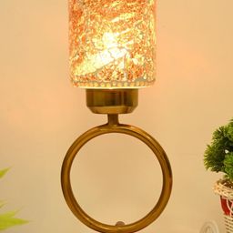 SOMIL Orange Glass Cylinder Table Lamps-picture-4