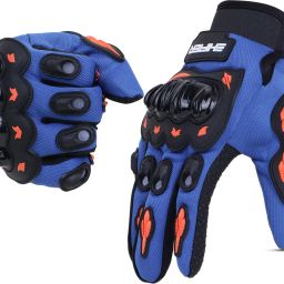 Bike Riding Motorcycle Gloves Multipurpose With Knuckle Protection Men Women Riding Gloves-image-12