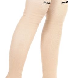 Varicose Veins Compression Stockings Above Knee for Men & Women (L, 1 Pair) Knee Support-27