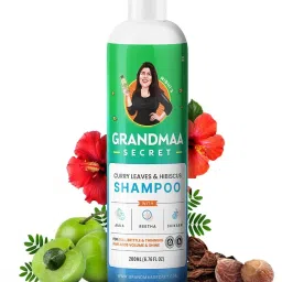 Curry Leaf & Hibiscus Shampoo for Hair Fall Control - SLS Free-image-5
