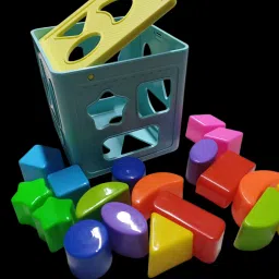Educational Cube Toy with Color Blocks-image-3
