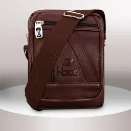 Brown Men Sling Bag - Medium Brown Men Sling Bag-image-112