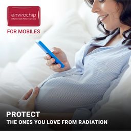 Envirochip Clinically Tested Radiation Protection Chip for Mobile - Red image 2