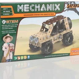 mechanix Safari, Construction Toy, Building Blocks, Car Toys, for 6+ yrs Boys and Girls-picture-34
