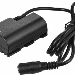 Picmaa LPE-6 Dummy Battery with USB DC Power Cable Input Compatible with canon Cameras Camera Battery Charger-image-5