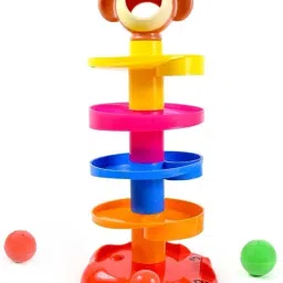 Ball Drop and Roll Swirling TowerV142-7